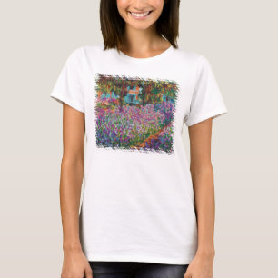 Claude Monet - Ire in Monets Garden Fine Art T-Shirt