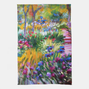 Claude Monet: Irisgarten von Giverny Küchentuch