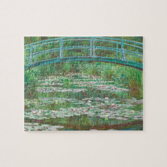 Claude Monet Japanese Footbridge. Impressionismus (Horizontal)