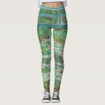 Claude Monet Japanese Footbridge. Impressionismus Leggings<br><div class="desc">Claude Monet Leggings "The Japanese Footbridge". Impressionistische Kunst.</div>