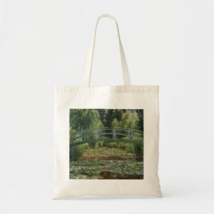 Claude Monet Japanese Footbridge & Water Lily Pool Tragetasche