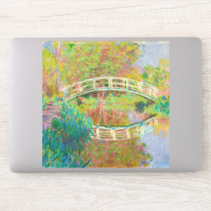 Claude Monet - Japanische Brücke, Giverny Aufkleber