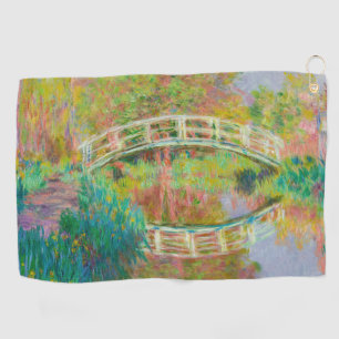 Claude Monet - Japanische Brücke, Giverny Golfhandtuch