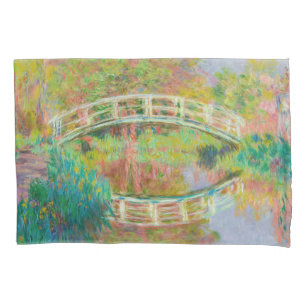 Claude Monet - Japanische Brücke, Giverny Kissenbezug
