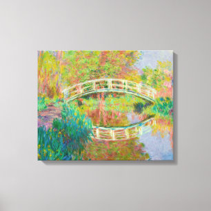 Claude Monet - Japanische Brücke, Giverny Leinwanddruck