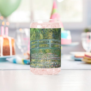 Claude Monet Japanische Brücke Seerosen Kunst Dosenglas