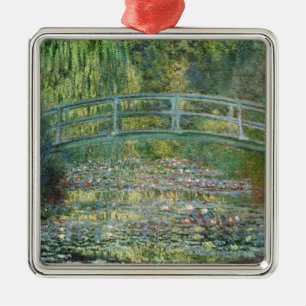 Claude Monet Japanische Brücke Seerosen Kunst Ornament Aus Metall