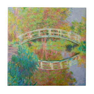Claude Monet - Japanische Fußgängerbrücke, Giverny Fliese