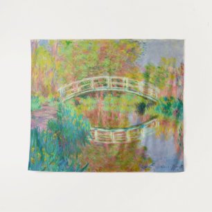 Claude Monet - Japanische Fußgängerbrücke, Giverny Wandteppich