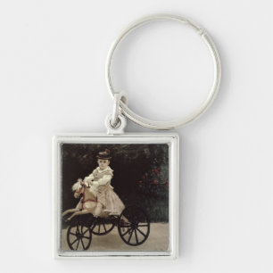 Claude Monet Jean Monet auf seinem Hobby-Pferd, Schlüsselanhänger