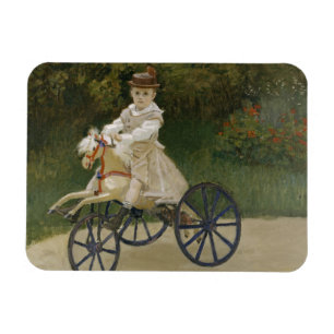 Claude Monet - Jean Monet über sein Hobby-Pferd Magnet