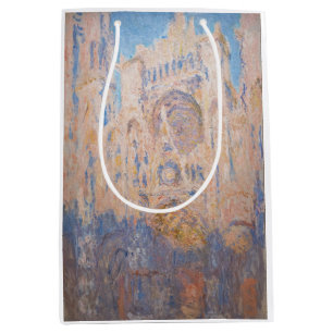 Claude Monet - Kathedrale von Rouen bei Sonnenunte Mittlere Geschenktüte