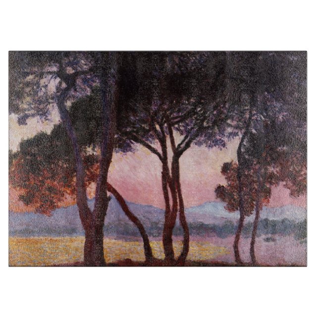 Claude Monet: Kiefern Schneidebrett (Vorderseite)