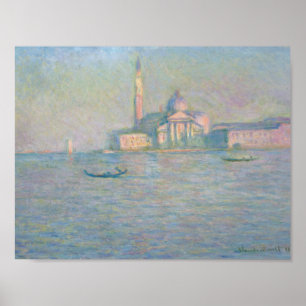 Claude Monet - Kirche San Giorgio Maggiore, Poster