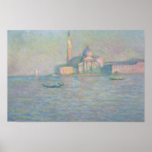 Claude Monet - Kirche San Giorgio Maggiore, Poster