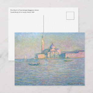 Claude Monet - Kirche San Giorgio Maggiore Postkarte