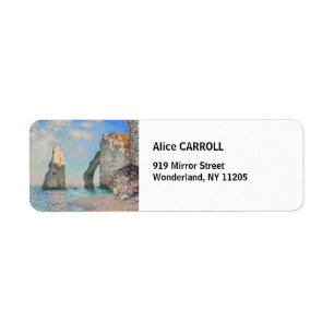 Claude Monet - Klippen bei Etretat