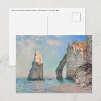 Claude Monet - Klippen bei Etretat