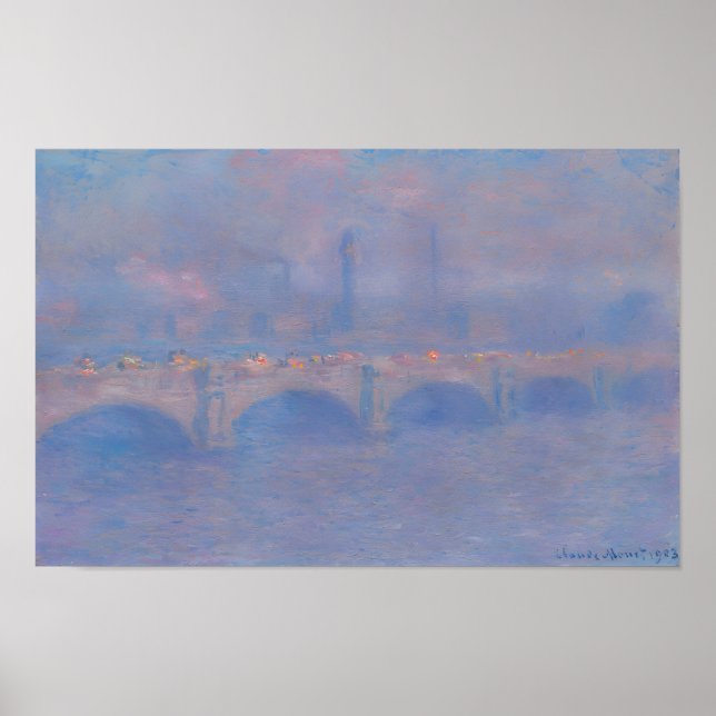 Claude Monet Kunst Poster (Vorne)
