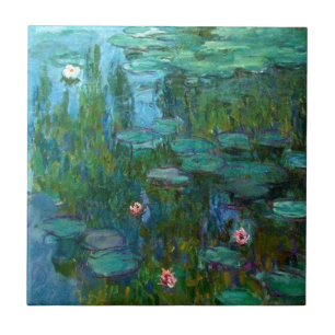 Claude Monet-Künstler-Maler-Schicksals-Geschenke Fliese