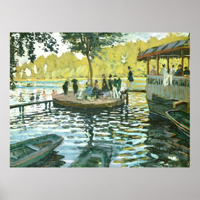 Claude Monet Kunstmalerei Poster (Vorne)