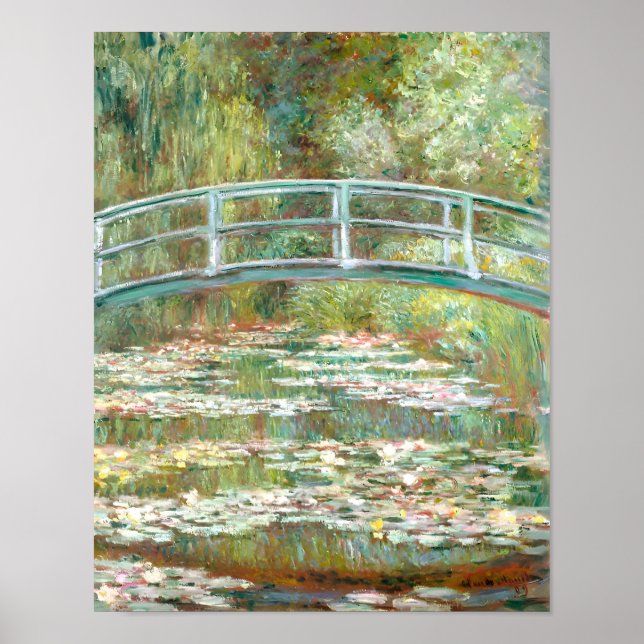 Claude-Monet-Kunststil Poster (Vorne)