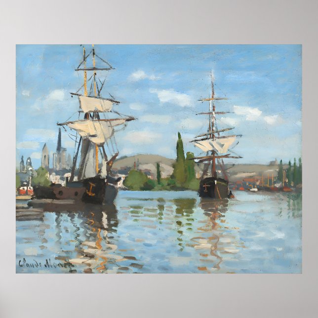 Claude-Monet-Kunststil Poster (Vorne)