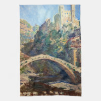 Claude Monet Kunstwerk - Das Schloss von Dolceacqu