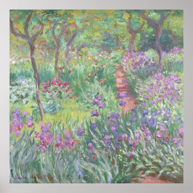 Claude Monet Kunstwerk Poster (Vorne)