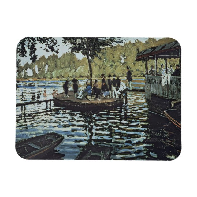 Claude Monet | La Grenouillere Magnet (Horizontal)