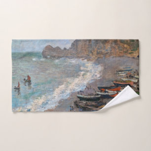 Claude Monet - La plage d'Etretat