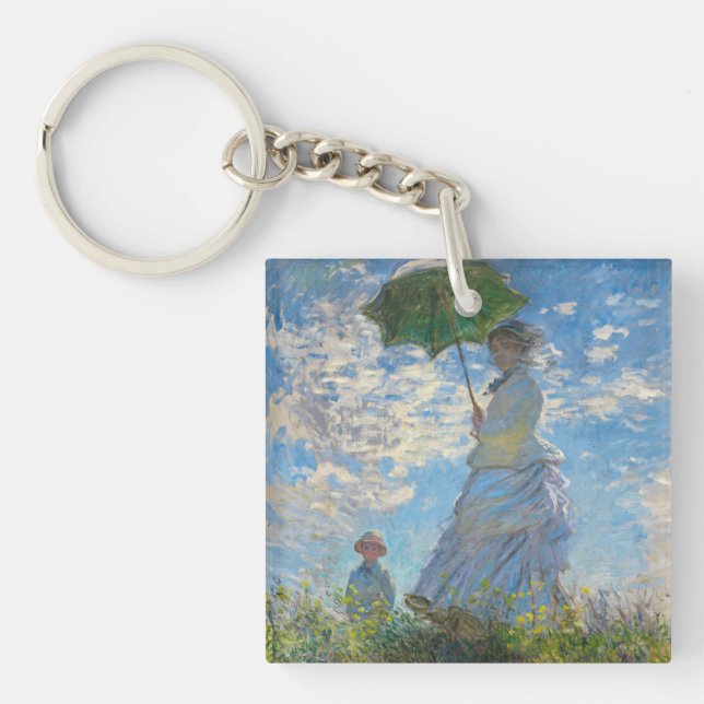 Claude Monet - La Promenade, Femme avec un Parasol (Devant)