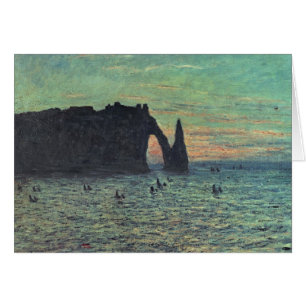 Claude Monet l'aiguille creuse chez Etretat,
