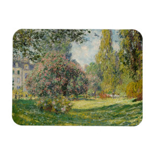 Claude Monet - Landschaft: Der Parc Monceau Magnet