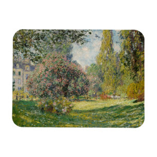 Claude Monet  Landschaft: Der Park Monceau Magnet
