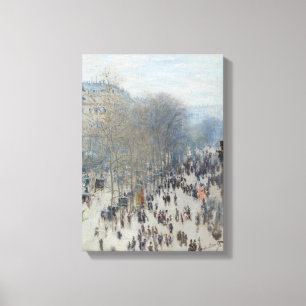 Claude Monet – Le Boulevard des Capucines – 1873 Leinwanddruck