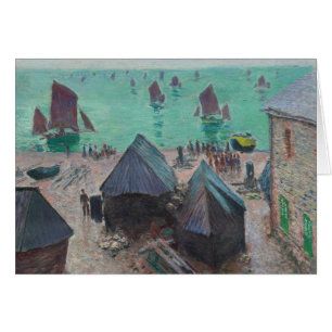 Claude Monet - Le Départ des Bateaux, Etretat