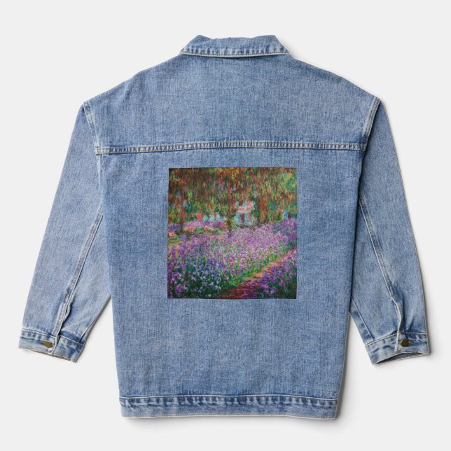 Claude Monet - Le jardin de l'artiste à Giverny (Verso)