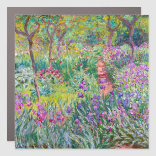Claude Monet - Le jardin d'Iris à Giverny