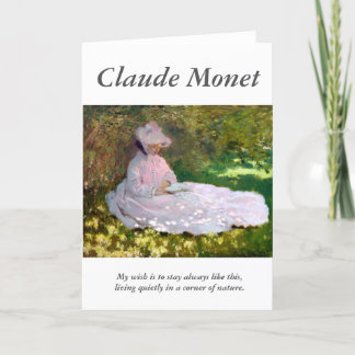 Claude Monet Lektüre Frauenkünstlerquote Karte