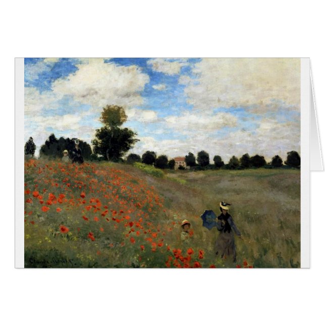 Claude Monet - Les Coquelicots (Vorderseite (Horizontal))