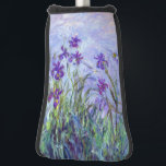 Claude Monet - Lilac Irises / Iris Mauves Golf Headcover<br><div class="desc">Lilac Irises / Iris Mauves - Claude Monet,  1914-1917</div>