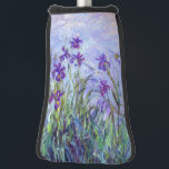 Claude Monet - Lilac Irises / Iris Mauves Golf Headcover<br><div class="desc">Lilac Irises / Iris Mauves - Claude Monet,  1914-1917</div>