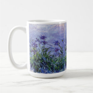 Claude Monet Lilac Irises Kaffeetasse