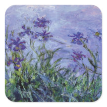 Claude Monet Lilac Irises