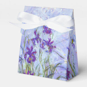 Claude Monet - Lilafarbene Schwertlilien / Iris Ma Geschenkschachtel