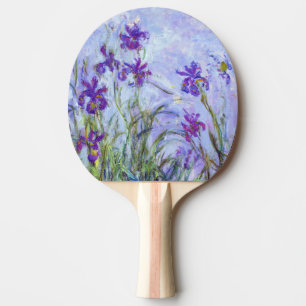 Claude Monet - Lilafarbene Schwertlilien / Iris Ma Tischtennis Schläger