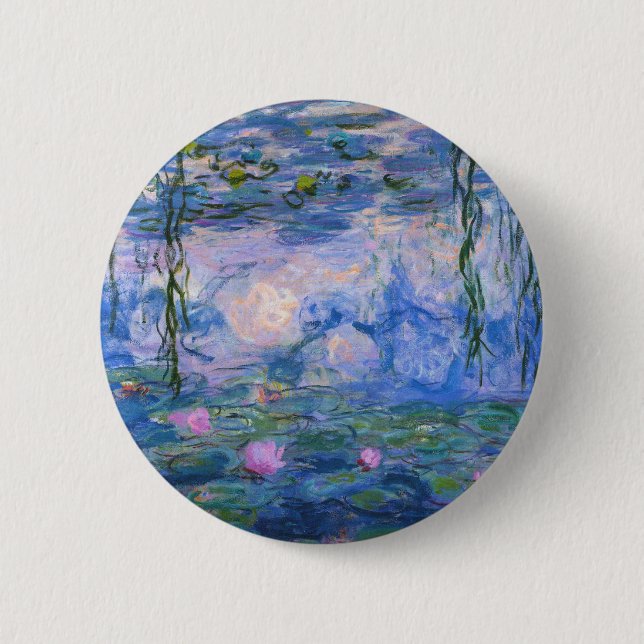 Claude Monet - Lilies Button (Vorderseite)