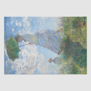 Claude Monet   Madame Monet und ihr Sohn - 1875 Seidenpapier