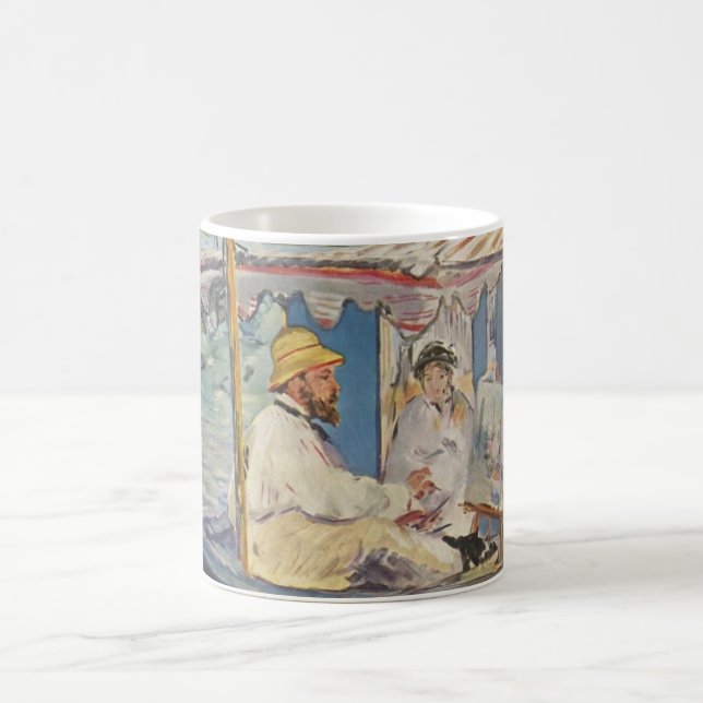 Claude Monet-Malen - Edouard Manet Kaffeetasse (Mittel)